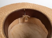 A New South Wales rugby union straw boater with navy headband embroidered with "N.S.W", "1912" and the state waratah flower. - 5