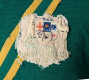 CLIVE CHURCHILL'S 1948-49 KANGAROOS NUMBER 1 AUSTRALIAN TEAM JERSEY The jumper is from the collection of Albert E. Johnson, who played left wing for Warrington (1939-51), England, and Great Britain. - 6
