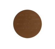 CENT / CINQUATENAIRE / DE LA SOCIÉTÉ D'ENCOURAGEMENT / POUR / L'AMÉLIORATION DES RACES / DE / CHEVAUX EN FRANCE / 1833 - 1983, Bronze medal commemorating the 150th Anniversary of the Society for the Encouragement of the Improvement of the Horse Bloodstock - 3