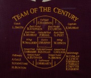 FITZROY FOOTBALL CLUB: Team of the Century commemorative jumper, signed by team great Kevin Murray, together with Certificate of Authenticity. Framed and glazed, overall 110 x 79cm. - 3