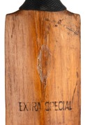 A full-size Herbert Sutcliffe Autograph bat by Stuart Surridge & Co. Limited with his impressed autograph below the words "YORKS XI ENGLAND XI"; signed verso in ink in the ownership position "Herbert Sutcliffe" 87cm long in a custom-built presentation cas - 4