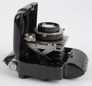 KODAK: Circa 1936 Bantam Special 828 film camera [#10294], with Ektar 45mm f2 lens and Compur-Rapid shutter. Much admired for its black and silver Art Deco&nbsp;styling. - 7