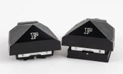 NIPPON KOGAKU: Two black c. 1960s&nbsp;Nikon F type 5 Eye Level Finders, one with bottom cap. (2 items) - 5