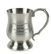 Collingwood Best player award v Fremantle, 20 May 1995. Engraved pewter tankard presented to Nathan Buckley for being the team’s best player that day. Inscribed ‘Man of the Match, Club Award.’ Plus Collingwood team posters for 1994 and 1995. Unframed. 19 - 3