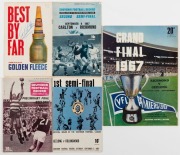 THE 1967 FINALS SERIES: First Semi-Final (Geelong defeats Collingwood); Second Semi-Final (Richmond defeats Carlton); the Preliminary Final (Geelong defeats Carlton) and the Grand Final (Richmond defeats Geelong by 9 points). (4 items).&nbsp;Another set, as ab