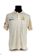 An&nbsp; Australia v ICC World XI cricket polo, signed by both teams. The&nbsp;ICC Super Series 2005&nbsp;was a cricket series held in Australia during October 2005, organised by the International Cricket Council. It was played between Australia, the world's top-ranked 