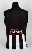 Collingwood guernsey 2007, signed by all the players. No number, but with all relevant branding and logos. - 4