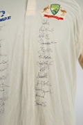 An&nbsp; Australia v ICC World XI cricket polo, signed by both teams. The&nbsp;ICC Super Series 2005&nbsp;was a cricket series held in Australia during October 2005, organised by the International Cricket Council. It was played between Australia, the world's top-ranked - 3