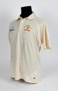 An&nbsp; Australia v ICC World XI cricket polo, signed by both teams. The&nbsp;ICC Super Series 2005&nbsp;was a cricket series held in Australia during October 2005, organised by the International Cricket Council. It was played between Australia, the world's top-ranked - 4