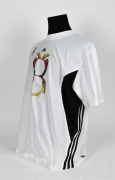 Knox United indoor soccer shirt, with &lsquo;Bucks 5&rsquo; on the back. An attempt by a group of friends to try to get Buckley to play on their indoor soccer team. - 2