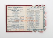 &nbsp;FITZROY FOOTBALL CLUB: 1929 Member's Season Ticket, with fixture list & hole punched for each game attended; together with later membership tickets for 1959, 1963 and 1965. (4 items). - 2