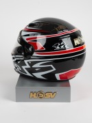 HSV 20th Anniversary Commemorative racing helmet; Number 40 of a limited edition of 500, signed by the four 2007 team members, Mark Skaife, Garth Tander, Rick Kelly and Todd Kelly; in original box with display stand. - 3