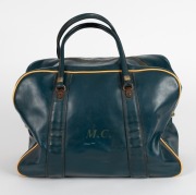 MAUREEN CAIRD'S 1968 OLYMPIC GAMES 1968 MEXICO CITY Australian Team blazer, Australian Athletics Team singlet and Australian Team carry bag with her initials "M.C." stencilled on the side. (3 items). The blazer, made for the team by "Tee Dee" bears an ad - 7