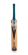 Allan border Beyond Ten Thousand limited edition autographed full-size Duncan Fearnley bat, No. 0302 - 2
