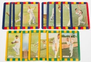 1953-54 Coles "Australian & English Cricketers", part set (21 of 28). - 2