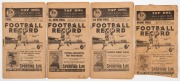 THE 1951 FINALS SERIES "FOOTBALL RECORDS" - GEELONG'S 4th PREMIERSHIP: 1st Semi-Final, 8th September: Essendon defeats Footscray, 2nd Semi-Final, 15th September: Geelong defeats Collingwood, Preliminary Final, 22nd September: Essendon defeats Collingwood,