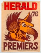 HAWTHORN: 1976 original WEG Premiership poster; small faults.