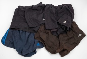 Various training shorts worn by Nathan Buckley. All adidas branded. (4 pairs)