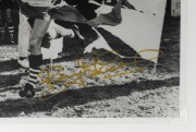 LOU RICHARDS, KEVIN MURRAY, BOBBY SKILTON & JOHN NICHOLLS, four individually signed black and white photographs, various sizes, the largest 26 x 20cm. - 4
