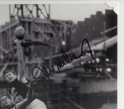 LOU RICHARDS, KEVIN MURRAY, BOBBY SKILTON & JOHN NICHOLLS, four individually signed black and white photographs, various sizes, the largest 26 x 20cm. - 5