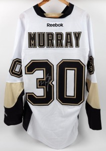 NHL - ICE HOCKEY - PITTSBURGH PENGUINS: A Pittsburgh Penguins No.30 Stanley Cup Finals jersey, signed by Matt Murray, who was the goalie in Pittsburgh's series win of 4-2. With CofA.