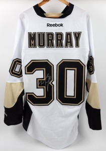 NHL - ICE HOCKEY - PITTSBURGH PENGUINS: A Pittsburgh Penguins No.30 Stanley Cup Finals jersey, signed by Matt Murray, who was the goalie in Pittsburgh's series win of 4-2. With CofA.