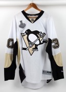 NHL - ICE HOCKEY - PITTSBURGH PENGUINS: A Pittsburgh Penguins No.30 Stanley Cup Finals jersey, signed by Matt Murray, who was the goalie in Pittsburgh's series win of 4-2. With CofA. - 2