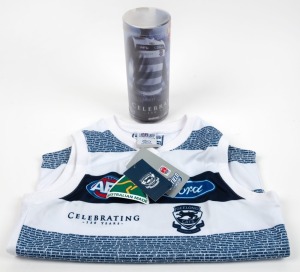 GEELONG: 150 YEARS Anniversary guernsey, 2009; with documentation in original packaging.