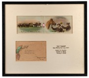 A collection of five photographs, comprising of H.Neagle's Bon Reve 1918, with Rider Stan Reid; Beechwood, winner&nbsp;at Randwick 1935, with rider Ray Wilson; Zuyder Zee, Winner of King's Cup Calcutta 1936, Rider Ray Wilson; Mas' Antibes, Winner of Viceroy Cu - 3