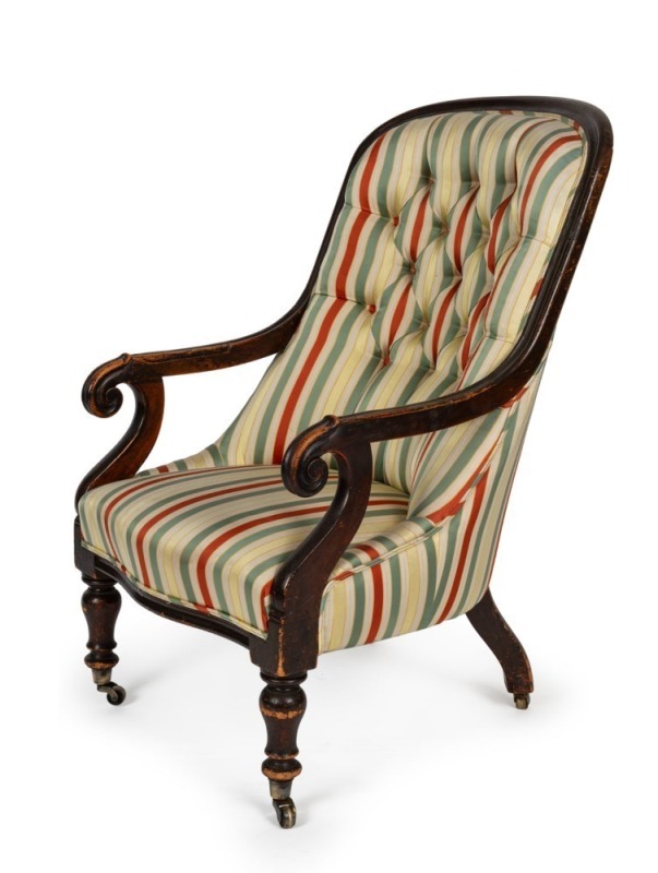 An antique Colonial pine armchair, 19th century, ​​​​​​​62cm across the arms