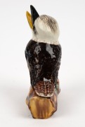 GRACE SECCOMBE impressive pottery kookaburra statue with open beak, incised "G. S. Aus.", ​​​​​​​19cm high - 3