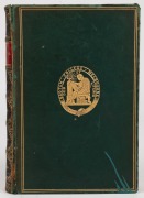 JOHN MONASH'S FIRST PRIZE FOR MATHEMATICS AT SCOTCH COLLEGE, 1880: ADAM SMITH, "An Inquiry into the nature and causes of the WEALTH OF NATIONS", [London : Ward, Lock, & Co., 782pp; green leather binding with gilt; Scotch College Melbourne emblem to front - 3