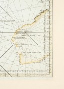 JACQUES NIICOLAS BELLIN (1703 - 1772) "Carte Reduite de L'Ocean Orientale ou Mer Des Indes, Seconde Edition... MDCCLXVII", [Paris, 1767] attractive hand colouring with an ornate cartouche, 56 x 86cm. [Tooley 155]. - 3