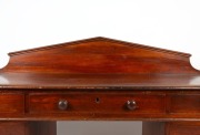 An antique Australian cedar twin pedestal desk with palladium back, New South Wales origin, 19th century, 100cm high, 137cm wide, 52cm deep - 4