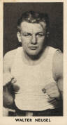 1938 Cartledge (Knock-Out Razor Blades) "Famous Prize Fighters", complete set [50]. G/VG. - 3