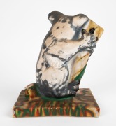 BENDIGO POTTERY fired plaster koala vase with hand-painted finish, circa 1930s, 26cm high - 3