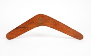 "Advance Australia, Souvenir of Australia, Duke of York, 1927" boomerang, ​​​​​​​41cm wide