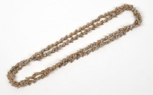 A Tasmanian mariner shell bead necklace, ​​​​​​​120cm long