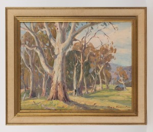 MAX MIDDLETON (1922-2013), (mountain landscape), oil on canvas, signed lower right "Max Middleton", 40 x 50cm, 53 x 64cm overall