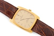 OMEGA "CONSTELLATION" gent's automatic vintage wristwatch in 18ct gold case with baton numerals, ​​​​​​​3cm wide including crown - 2