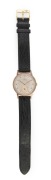 OMEGA gent's vintage wristwatch with silvered dial, Arabic numerals and subsidiary dial, ​​​​​​​3.5cm wide including crown