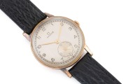 OMEGA gent's vintage wristwatch with silvered dial, Arabic numerals and subsidiary dial, ​​​​​​​3.5cm wide including crown - 2