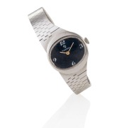 TRESSA&nbsp;lady's vintage quartz wristwatch in 18ct white gold case with 18ct white gold bracelet, 35 grams without movement - 2