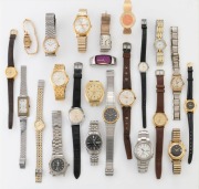 Vintage wristwatches including Seiko, Doxa, Tag Hauer, etc, (23 items)