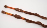 Tribal bows, arrows and walking sticks, Papua New Guinea and Bougainville Island, circa 1970, (21 items) - 4