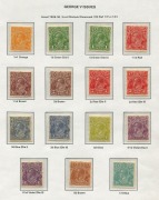 KGV Heads - Collections & Accumulations: 1913-36 issue apparently&nbsp;complete mint on simplified basis on Seven Seas hingeless pages - 4