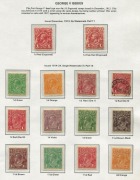 KGV Heads - Collections & Accumulations: 1913-36 issue apparently&nbsp;complete mint on simplified basis on Seven Seas hingeless pages - 6