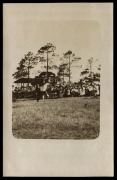 Aerophilately & Flight Covers: HARRY HAWKER FLIES AT ELSTERNWICK, FEBRUARY 1914 Three real photo postcards (unknown photographer) depicting "Hawker's Aeroplane" (on the ground at Elsternwick golf course); "Hawker descending over Elsternwick Hotel"; and, " - 4