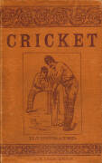 CRICKET LITERATURE, noted "The Manual of Cricket" by F.H.Ayres [London, 1895]; "The Ashes - The Australians are here! Souvenir of 1938 Tour" [London, 1938]; "George Lohmann - The Beau Ideal" by Ric Sissons [Sydney, 1991]; programmes - 1960 MCC v Auckland