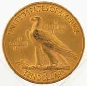 TEN DOLLARS, 1932 Indian Head gold, high grade condition. - 2